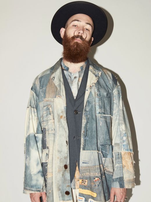 ANACHRONORM SUMMER WOOL TAILORED JACKET / Charcoal