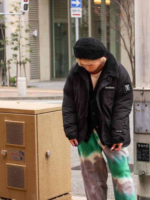 ROARK REVIVAL ROARK × WILDTHINGS - MONSTER JACKET / Black