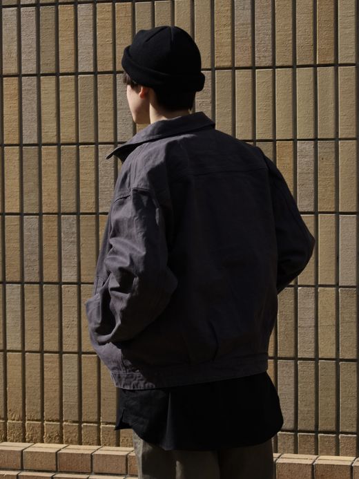 Audience 高密度ダック フレンチエアフォース パイロットジャケット / Chacoal