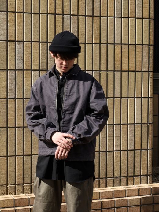 Audience 高密度ダック フレンチエアフォース パイロットジャケット / Chacoal