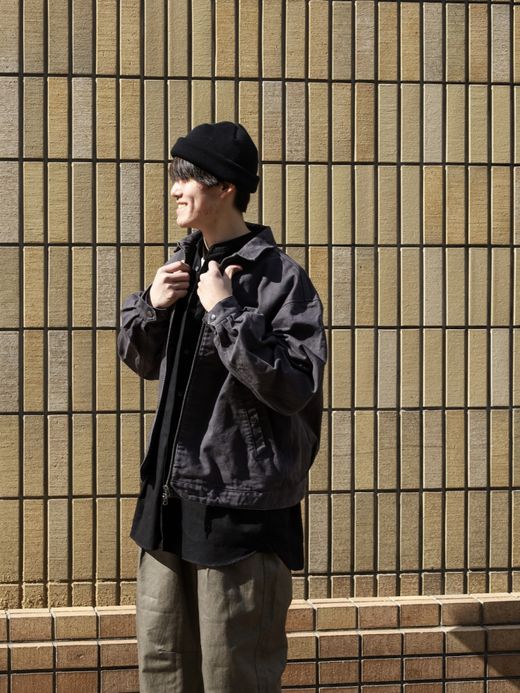 Audience 高密度ダック フレンチエアフォース パイロットジャケット / Chacoal
