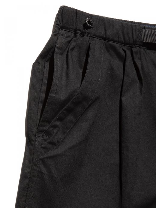 ROARK REVIVAL TRAVEL PANTS 2.0 LINEN LIKE ST - RELAX TAPERED FIT / Black