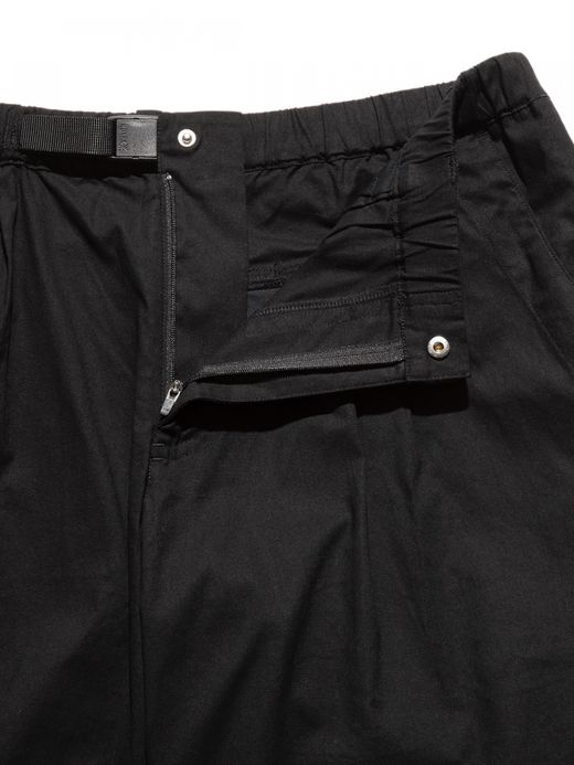ROARK REVIVAL TRAVEL PANTS 2.0 LINEN LIKE ST - RELAX TAPERED FIT / Black