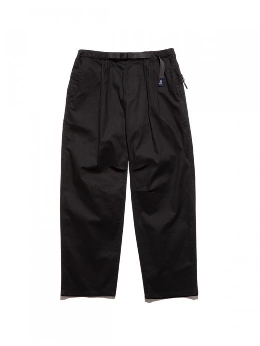 ROARK REVIVAL TRAVEL PANTS 2.0 LINEN LIKE ST - RELAX TAPERED FIT / Black