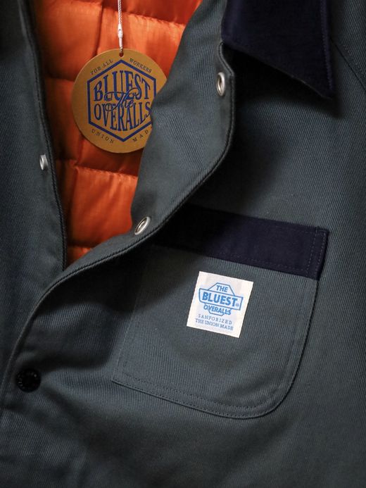 THE UNION DOWN SHOP COAT / Navy