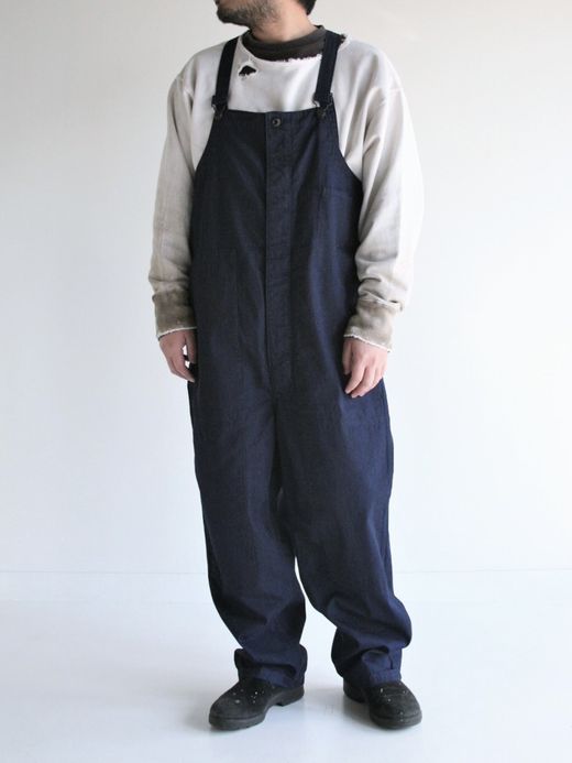 ANACHRONORM DENIM DECK OVER PANTS / Indigo