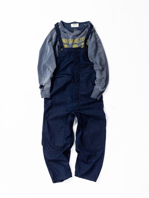 ANACHRONORM DENIM DECK OVER PANTS / Indigo