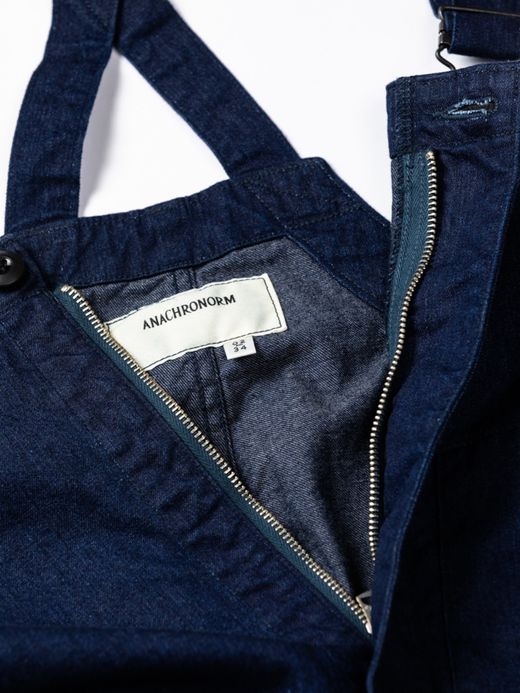 ANACHRONORM DENIM DECK OVER PANTS / Indigo