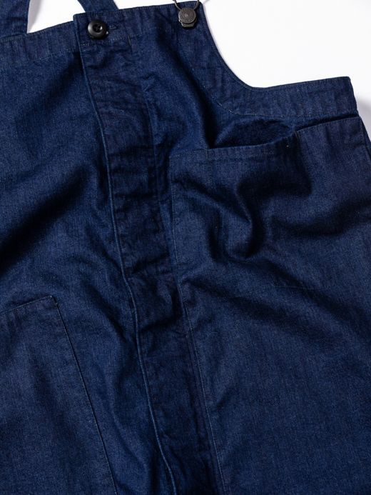ANACHRONORM DENIM DECK OVER PANTS / Indigo