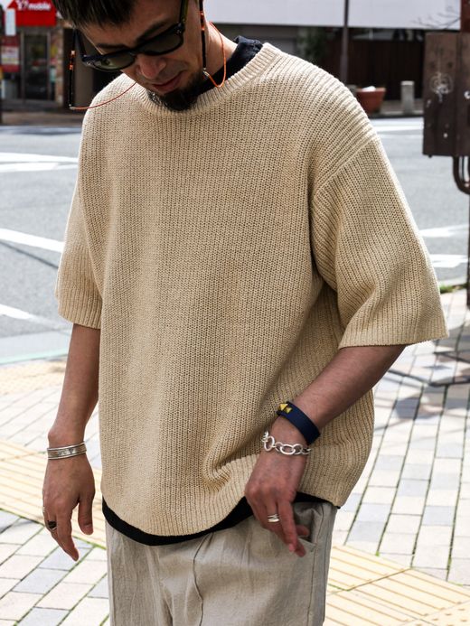 VOO SPECIAL SS KNIT / Natural