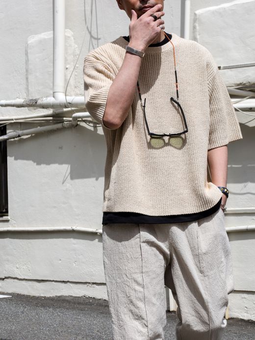 VOO SPECIAL SS KNIT / Natural