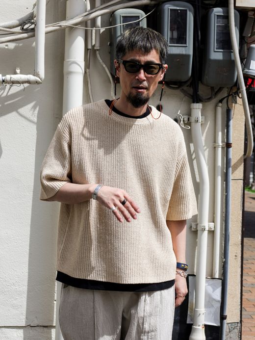 VOO SPECIAL SS KNIT / Natural
