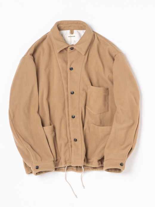 ANACHRONORM FLEECE COVERALL SHIRTS / Beige