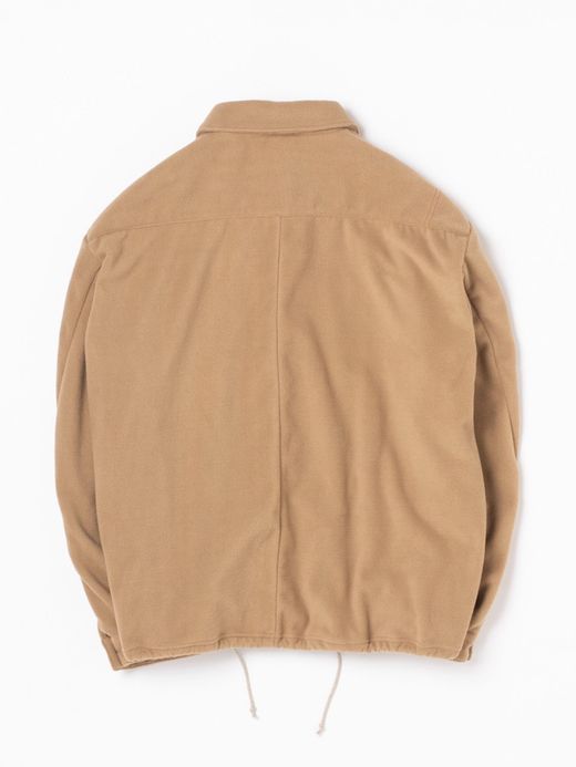 ANACHRONORM FLEECE COVERALL SHIRTS / Beige