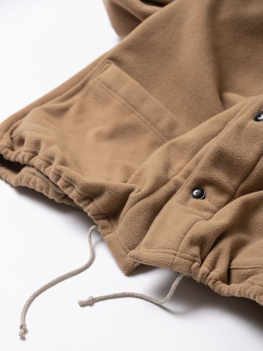 ANACHRONORM FLEECE COVERALL SHIRTS / Beige
