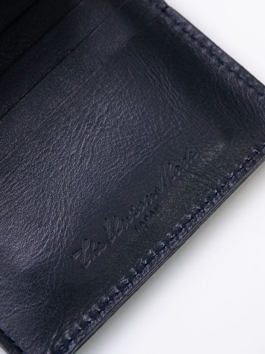 THE UNION INDIGO STUDS HALF WALLET / Indigo