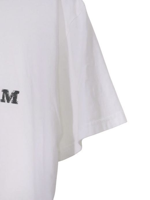 AMBERGLEAM COTTON LOGO T-SHIRTS / White