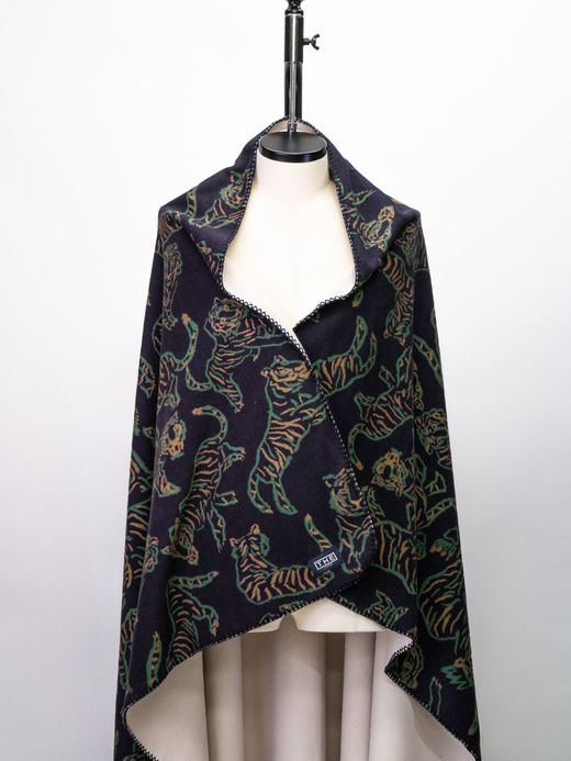 THE UNION TIGER BLANKET / Navy