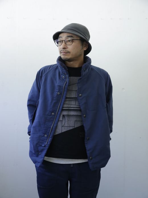 remilla 64コルクジャケット / ブルーグレイ