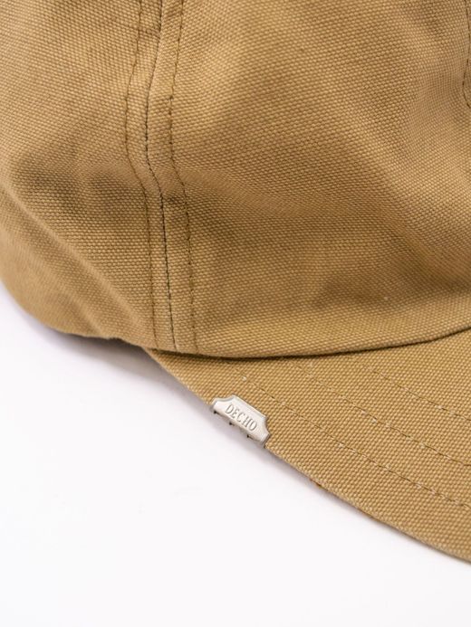 ANACHRONORM DUCK LEATHER BACKLE CAP / Beige
