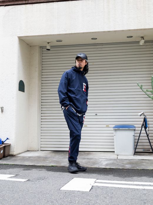 fulton "JHANKSON × fulton" SPRING SETUP / Navy
