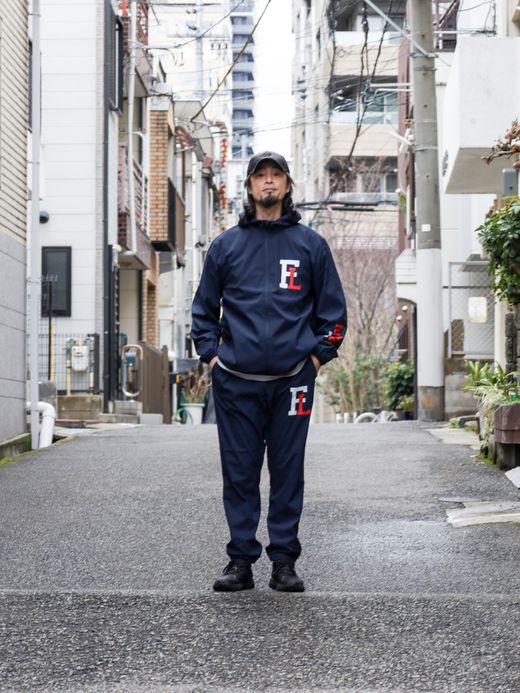 fulton "JHANKSON × fulton" SPRING SETUP / Navy