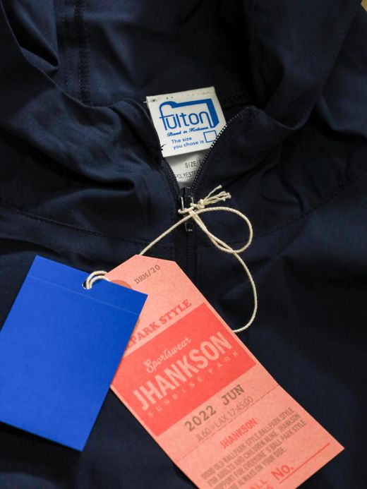 fulton "JHANKSON × fulton" SPRING SETUP / Navy