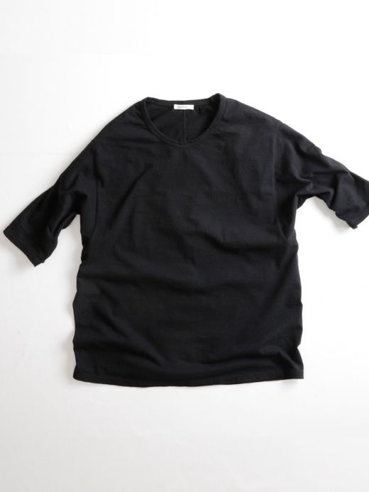 remilla オーバル５分Tee / Black
