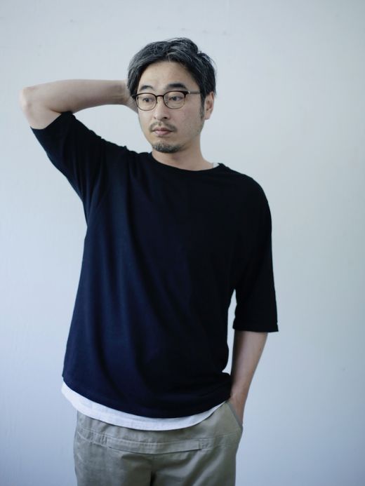 remilla オーバル５分Tee / Black