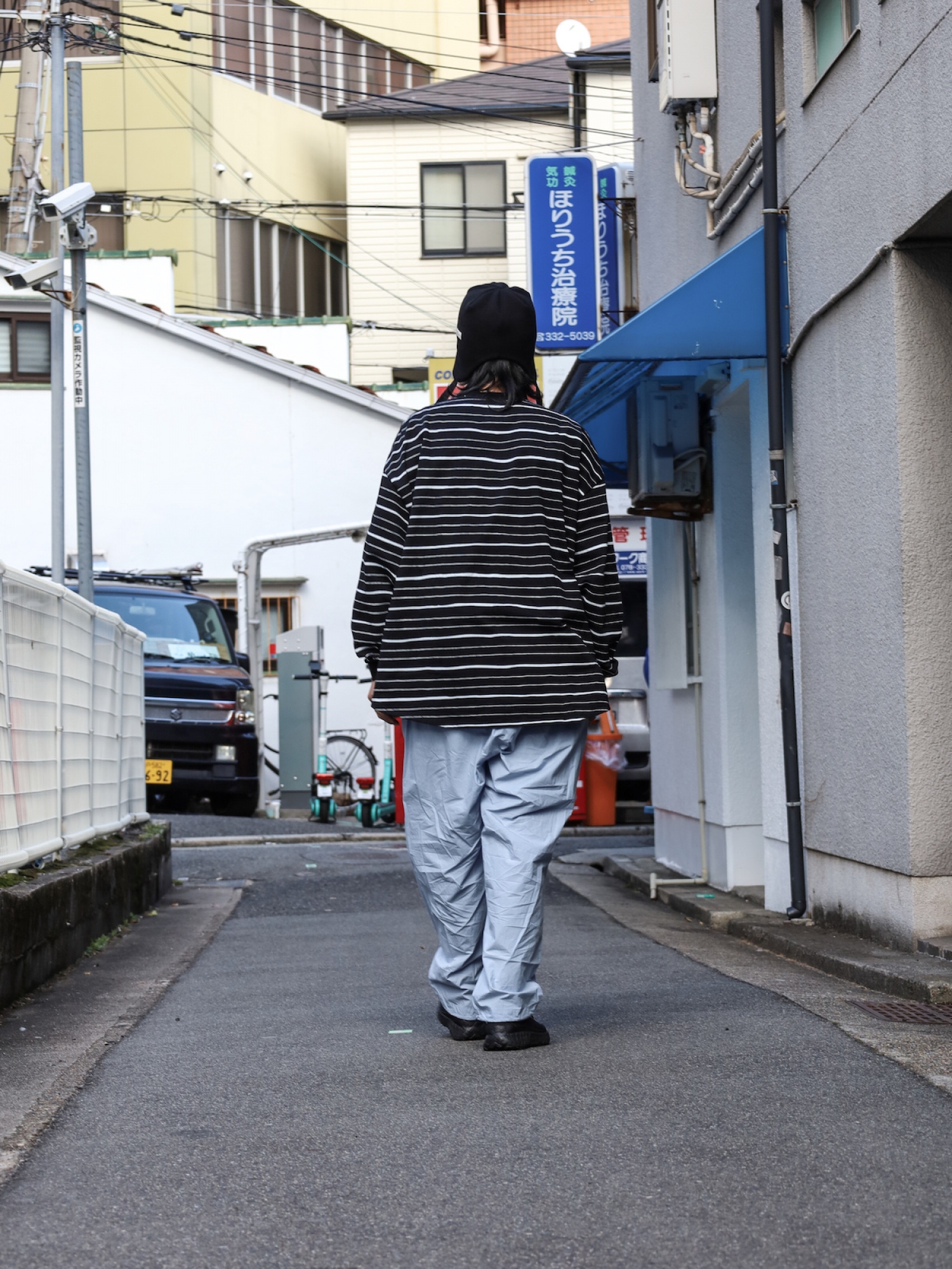 トップス sfc SUPER BIG MIX SIDE STRIPES LS TEE S.F.C (STRIPES FOR CREATIVE) SUPER BIG MIX SIDE STRIPES LS