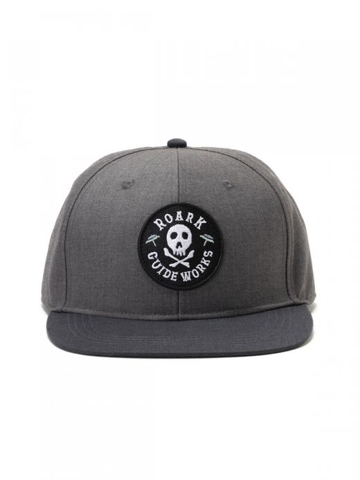 ROARK REVIVAL “GUIDE WORKS” 6PANEL CAP - HIGH HEIGHT / Black