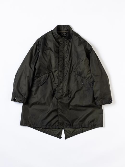 ANACHRONORM DIRTPAINT NYLON MODS COAT / Olive
