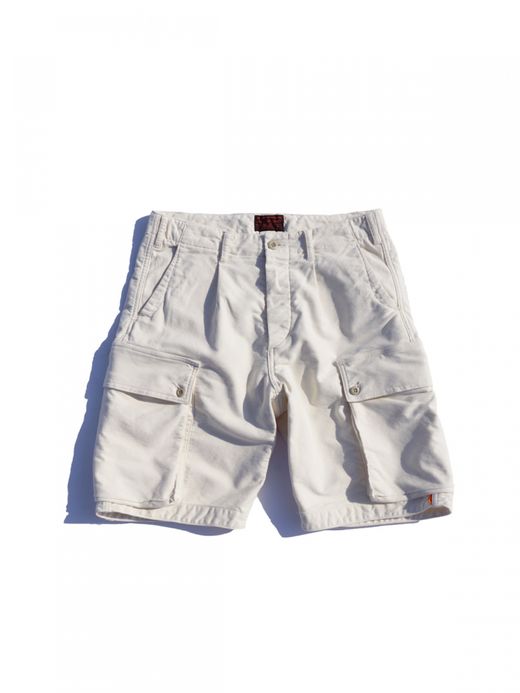 THE UNION SIX POCKET SHORT PANTS / White