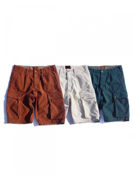 THE UNION SIX POCKET SHORT PANTS / White