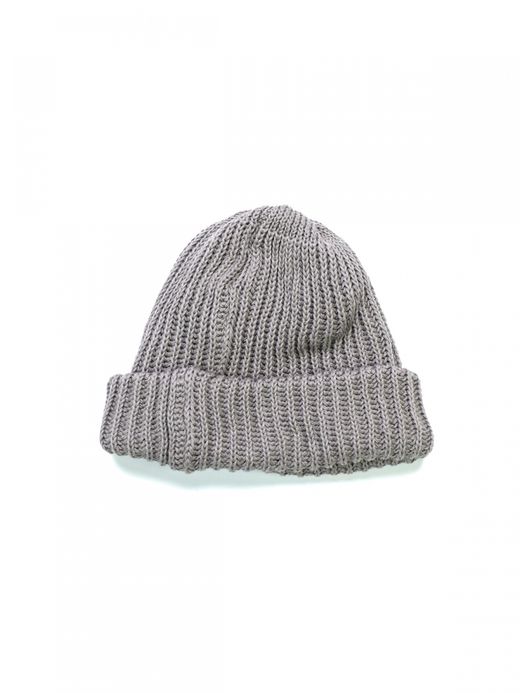ROTOTO CHUNKY COTTON SHORT BEANIE / 2colors