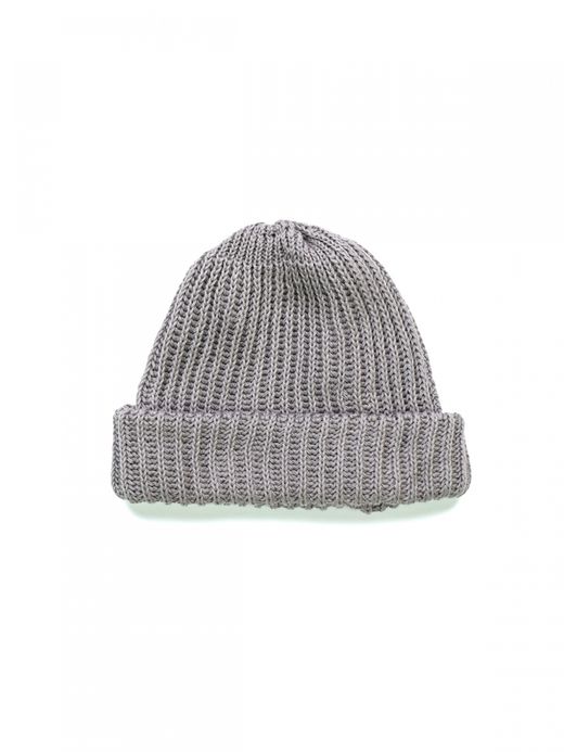ROTOTO CHUNKY COTTON SHORT BEANIE / 2colors