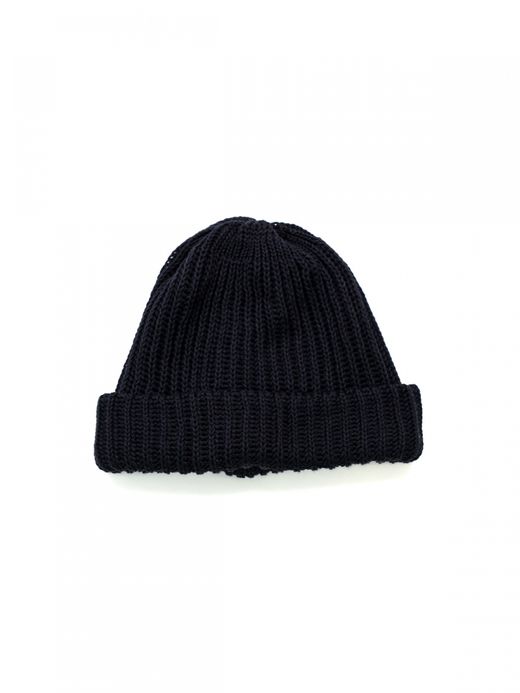 ROTOTO CHUNKY COTTON SHORT BEANIE / 2colors