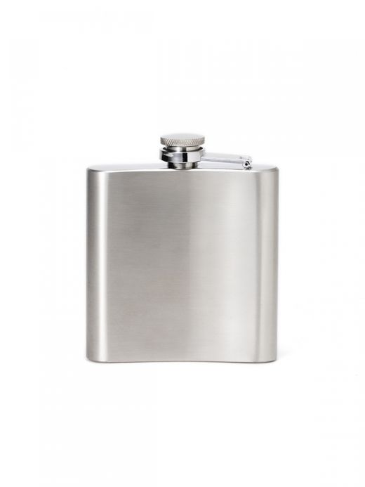 ROARK REVIVAL ”GUIDE WORKS” TRIP LONGER SILVER FLASK / Silver
