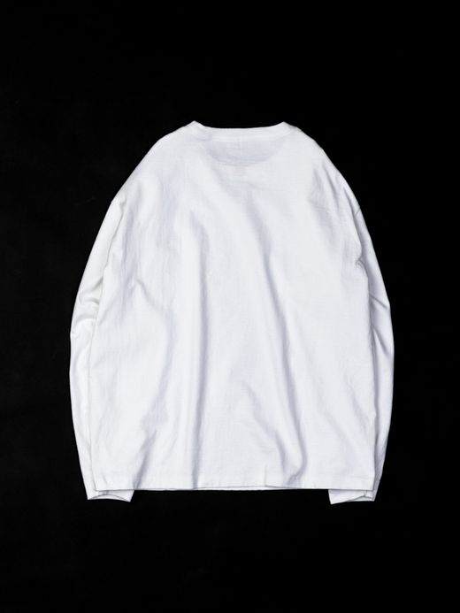 ANACHRONORM STANDARD HEAVY WEIGHT L/S T-S / White