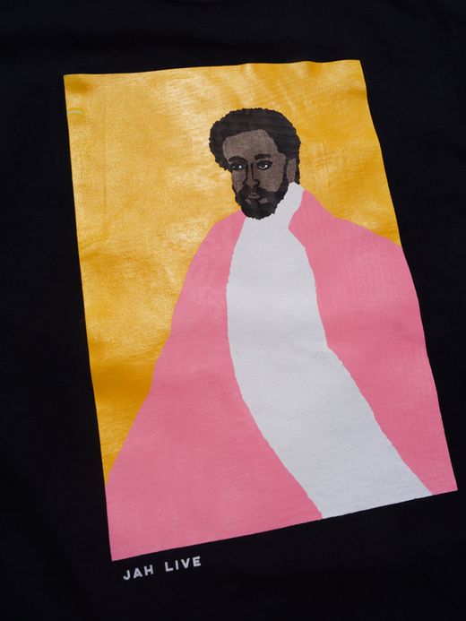 THE UNION JAH LIVE TEE by NAOYA ARAKAWA / Black