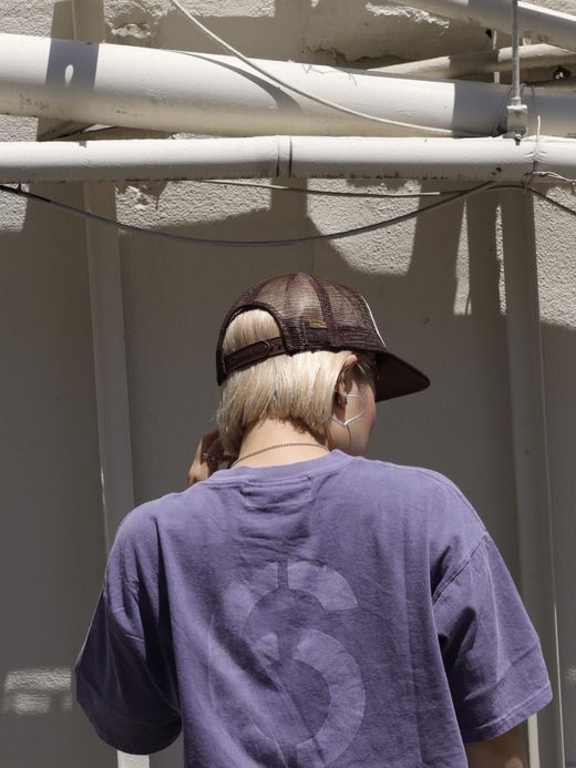 THE UNION BLUEDOG TRUCKER CAP / Brown