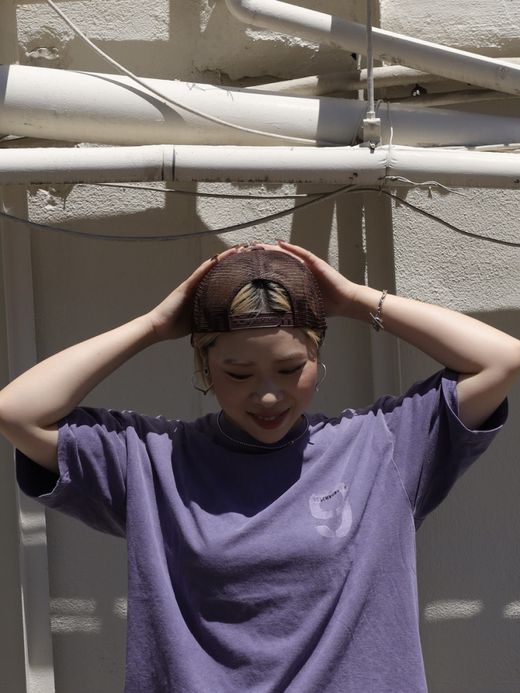 THE UNION BLUEDOG TRUCKER CAP / Brown