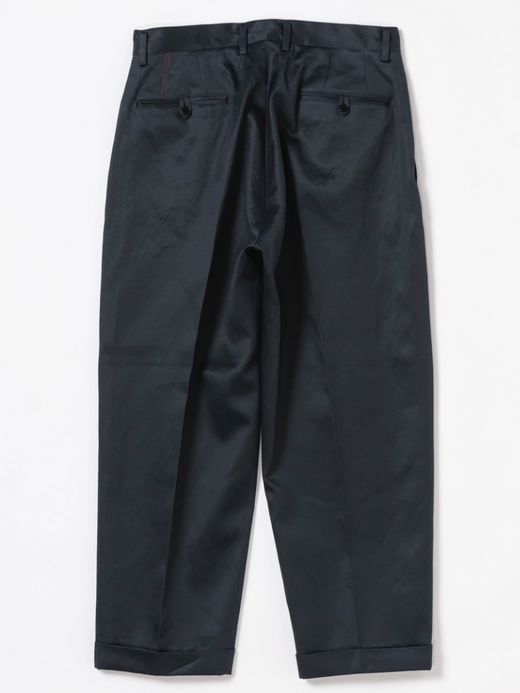 ANACHRONORM COLD MERCE TUCKWIDE TROUSERS / D.navy