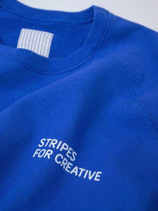 S.F.C RAGLAN CREW SWEAT / Blue