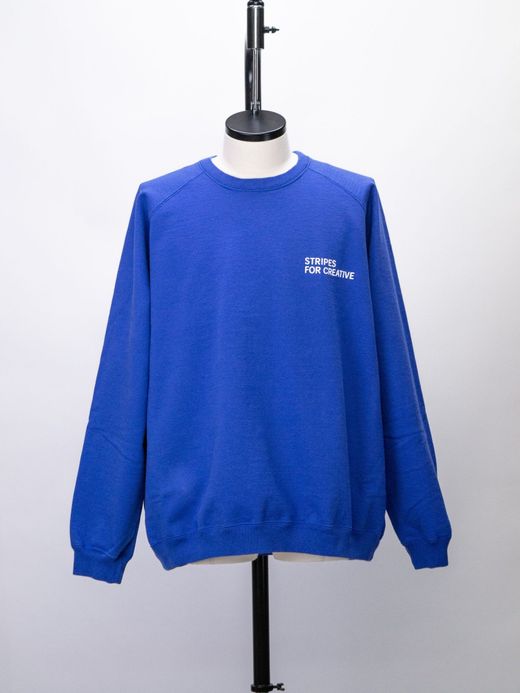 S.F.C RAGLAN CREW SWEAT / Blue
