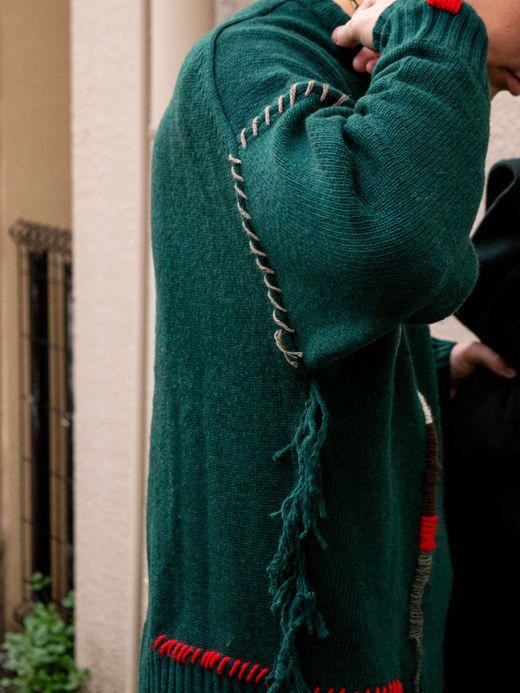 VOO FRINGE CREW(CUSTOMIZED) / Green