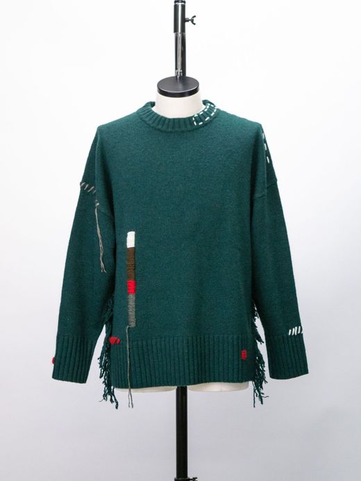 VOO FRINGE CREW(CUSTOMIZED) / Green