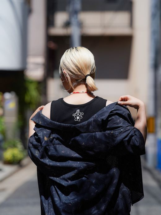 AMBERGLEAM FIT&FLARE MATERIAL DRESS / 2colors