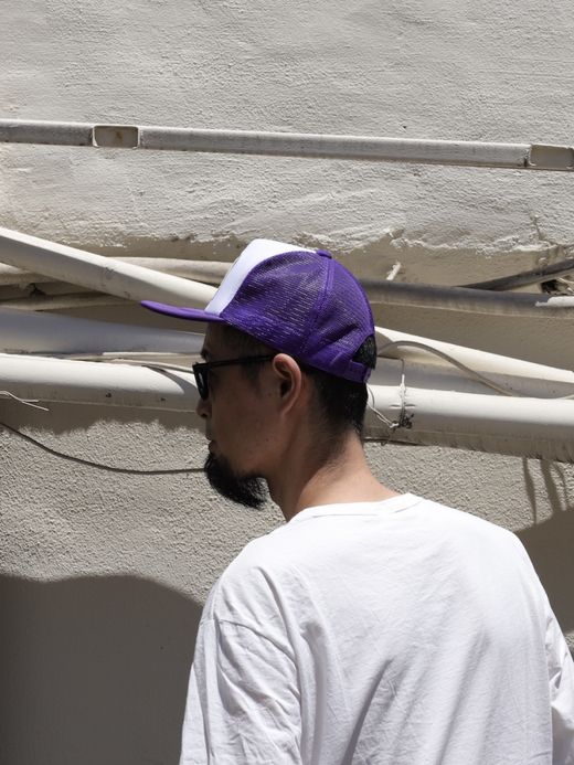 THE UNION BLUEDOG TRUCKER CAP / Purple