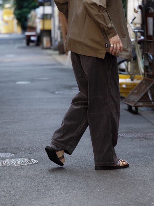 Spinner Bait "FLATBUSH LTD." コーデュロイファットパンツ / ブラウン